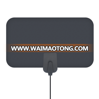 Free viewing HDTV antenna receiving range 50 miles with amplifier from kontec factory