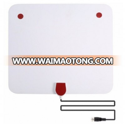 Ultra thin HDTV antenna on the wall widow range 50 miles strong signal ,dvb-t2 hdtv indoor antenna,ATSC antenna,DTMB antenna