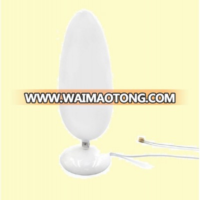 Factory white egg shell antenna Digital 1080P mini HDTV Antenna ,4G antenna,GPS antenna amplifier,digital hdtv antenna