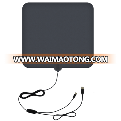 hot product HDTV antenna for free to watch program receiving range 35-50miles